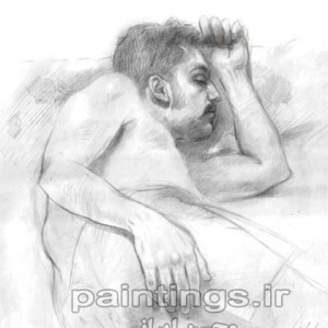 طراحی با مداد اثر محسن ایرانی