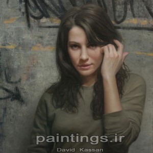 نقاشی رئالیستی از دیوید کاسان