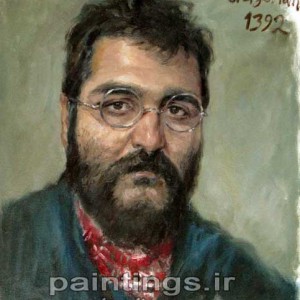 نقاشی رنگ روغن اثر محسن ناصریان